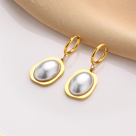 Boucles d’oreilles élégante doré
