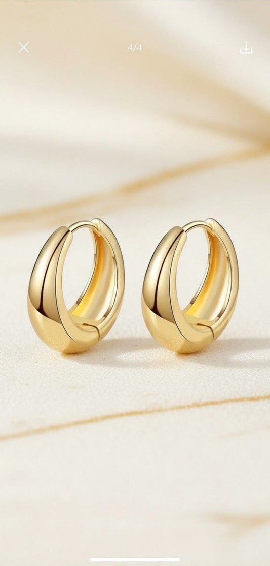 Boucles d’oreilles doré Camille