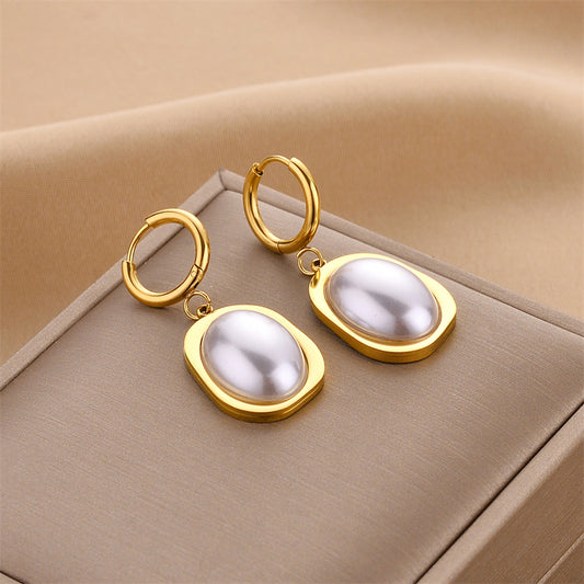 Boucles d’oreilles élégante doré